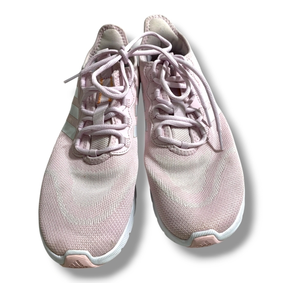 ADIDAS Nario Move Women's Running Sneaker GY8592 Cloud White/Clear Pink Size 9 - Picture 3 of 10